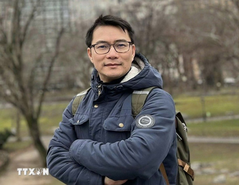 法国塞泰克核电集团总工程师、海外越南核能专家网络副主席应国雄博士。（图片来源：越通社）