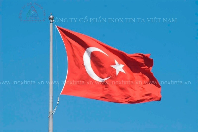 土耳其国旗。(图片来源:互联网)