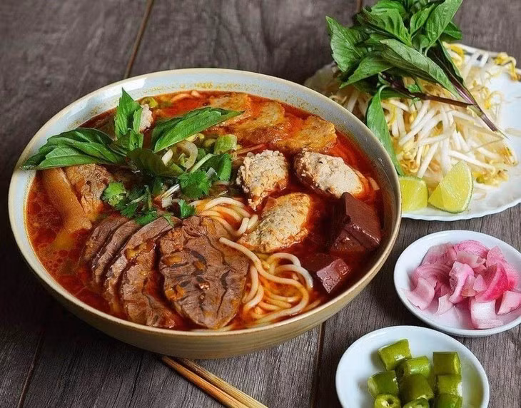 顺化牛肉粉被列入国家级非物质文化遗产名录。（图片来源：因特网）