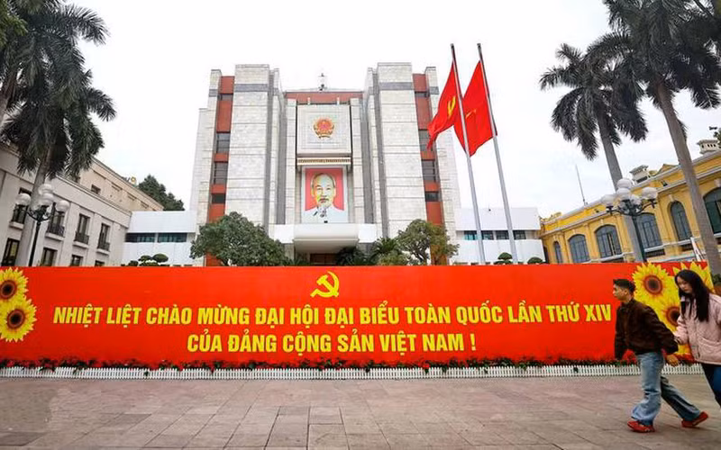 党的十四大是一项具有特别重要意义的政治事件。（图片来源：越通社）