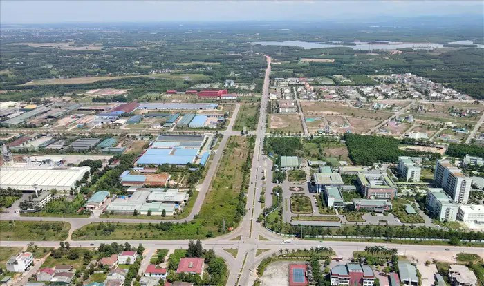 广治省南东河工业区。（图片来源：互联网）