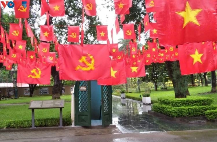 总参谋部机要地下室入口。（图片来源：越南之声）