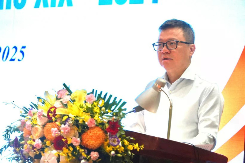 黎国明同志在会上发表讲话。