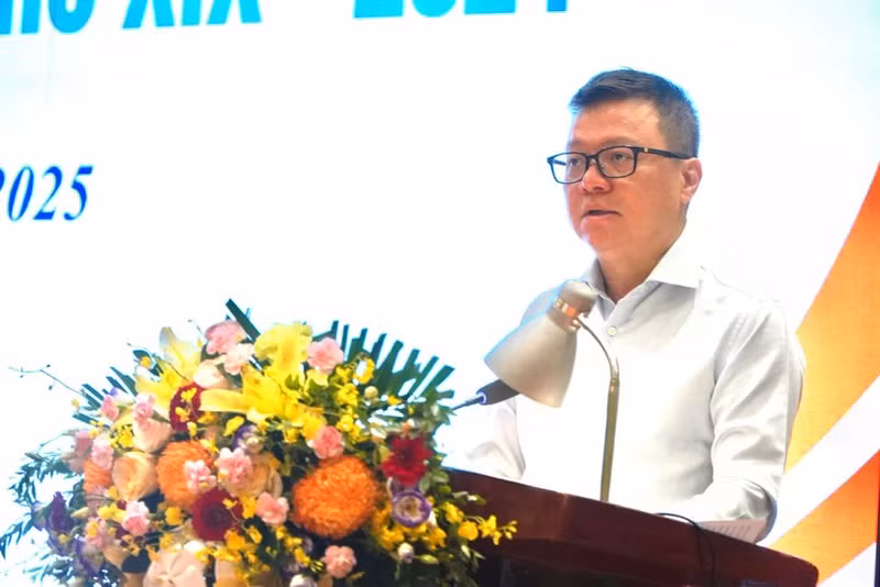 黎国明同志在会上发表讲话。