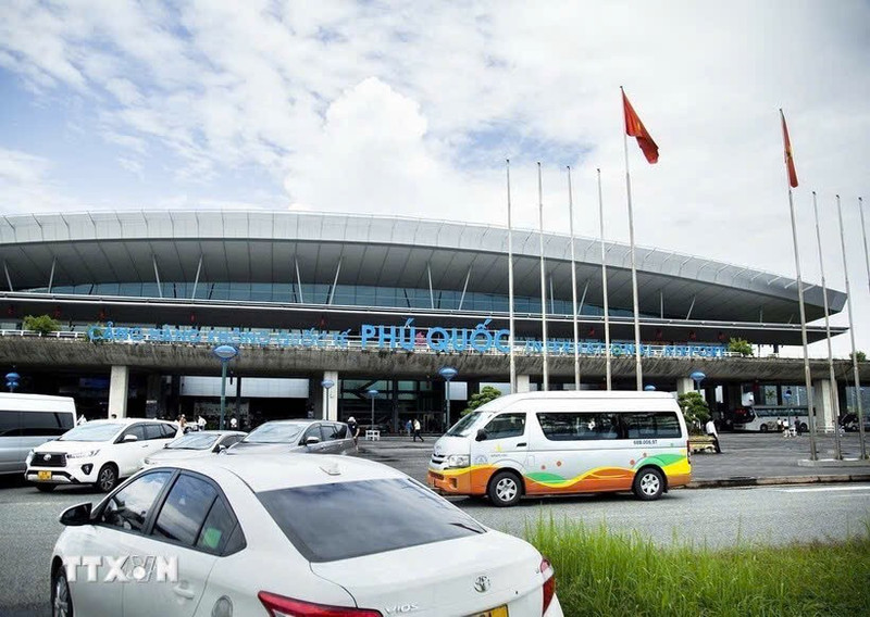 富国国际机场。（图片来源：越通社）
