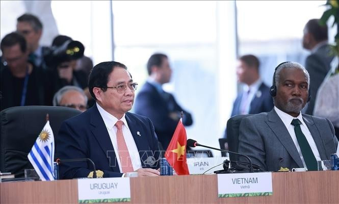 范明正总理出席“环境、COP30与全球卫生“的高级别会议。（图片来源：越通社）