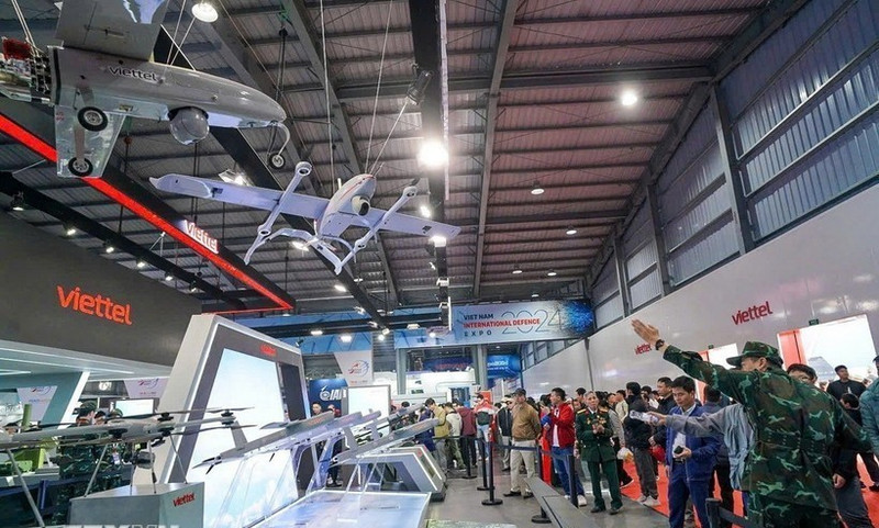2024年第二届国际防务展。（图片来源：越通社）