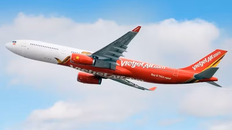 越捷航空为越南国庆节客流高峰期提供逾4400个航班。（图片来源：越捷航空）