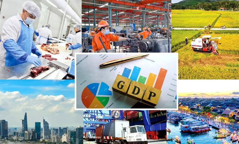 2025年上半年，越南GDP同比增长7.52%，为自2011年以来的最高水平。（图片来源：互联网）