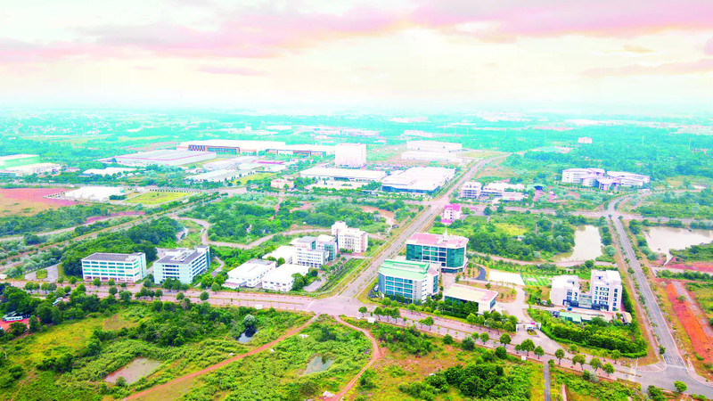 和乐高科技园区。（图片来源：kinhtedothi.vn）