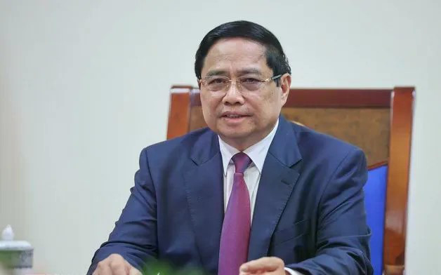 越南政府总理范明正。（图片来源：越通社）