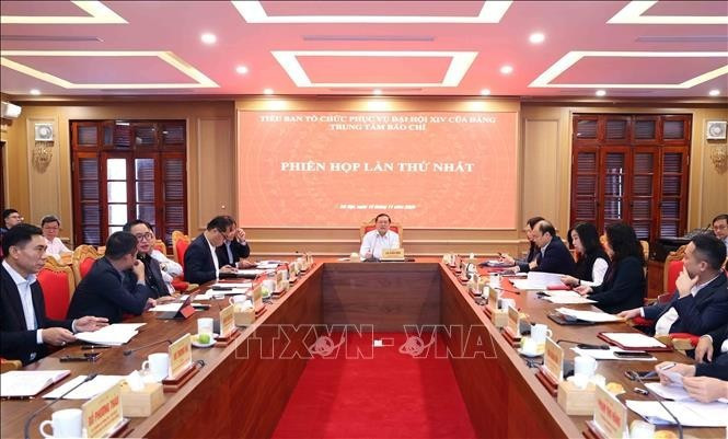 会议场景。（图片来源：越通社）