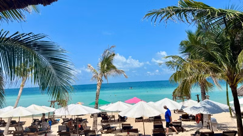 世界上最美的海滩之一——富国岛海星滩景色（玉碧 摄）