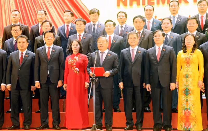 武大胜同志发表讲话。（图片来源：越通社）