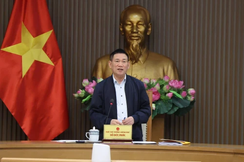 越南政府副总理、国家财政货币政策咨询委员会主席胡德福主持召开委员会会议。