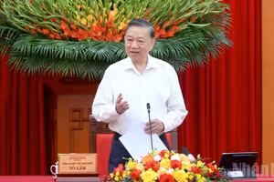 越共中央总书记、国家主席苏林。