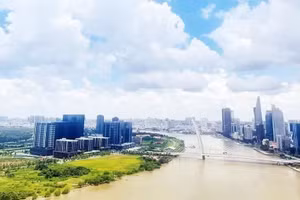 胡志明市城区一角。（图：松光）
