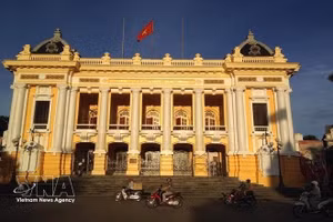 河内大剧院。（图片来源：越通社）