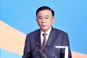 越共中央书记处常务书记陈锦秀。（图片来源：越通社）