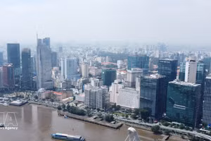 设于胡志明市的越南国际金融中心（VIFC-HCMC）于2026年2月正式亮相。（图片来源：越通社）