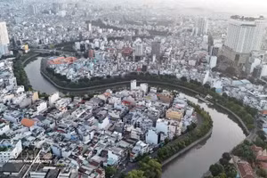 胡志明市国际金融中心所在地。（图片来源：越通社）