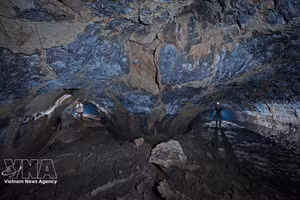 得农地质公园C1火山洞。（图片来源：越通社）