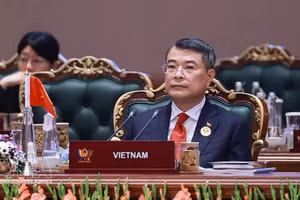 越南政府总理黎明兴出席金砖国家领导人第十八次会晤。（图片来源：越通社）