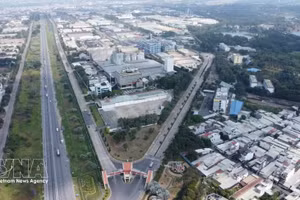 同奈市边和工业园区。（图片来源：越通社）