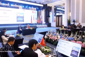 会议现场。（图片来源：越通社）