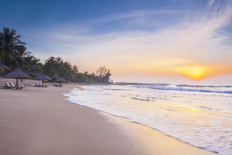 美奈海滩之美。