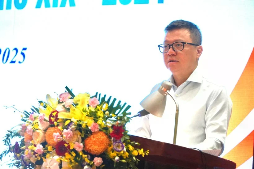 黎国明同志在会上发表讲话。