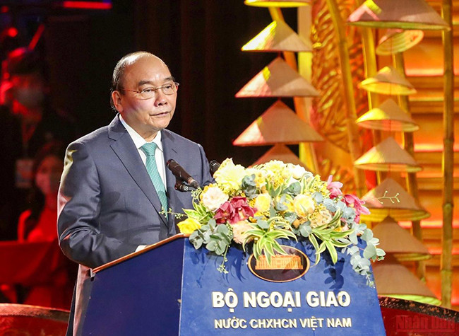 国家主席阮春福出席2022年“家乡之春”（组图） ảnh 4