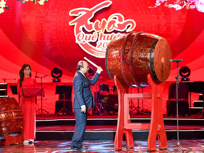 国家主席阮春福出席2022年“家乡之春”（组图） ảnh 5