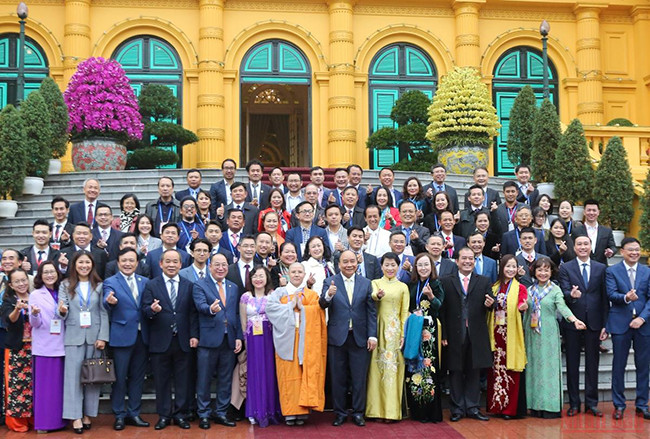 国家主席阮春福出席2022年“家乡之春”（组图） ảnh 13