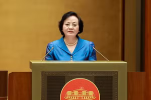 越南政府副总理范氏清茶。