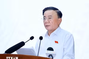 越共中央书记处常务书记陈锦秀。（图片来源：越通社）