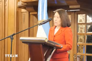 越南驻阿根廷大使吴明月。（图片来源：越通社）