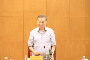 越共中央总书记、国家主席苏林。