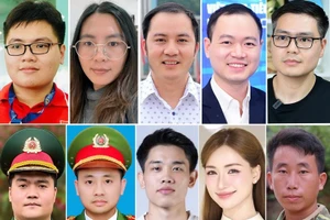 2025年十名越南模范青年名单正式揭晓。