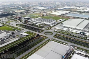 二号升龙工业区一角。（图片来源：越通社）