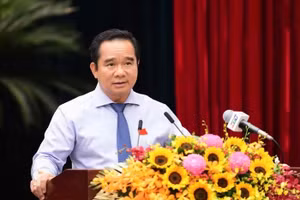 胡志明市人民委员会主席阮文得。