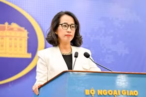 越南外交部发言人范秋姮。