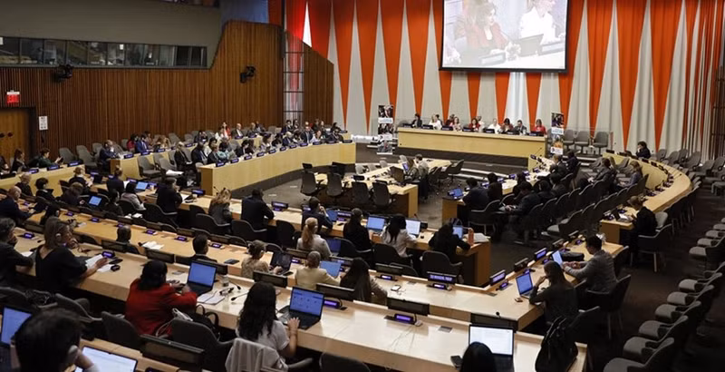 会议场景。（图片来源：qdnd.vn）