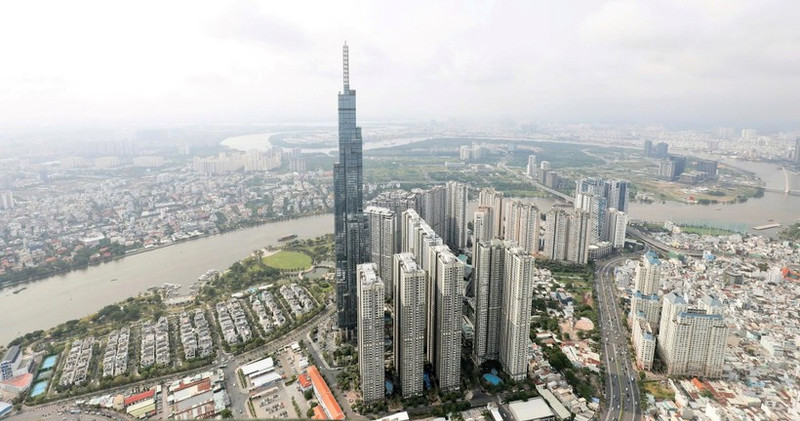 附图：胡志明市被确定为越南国际金融中心。