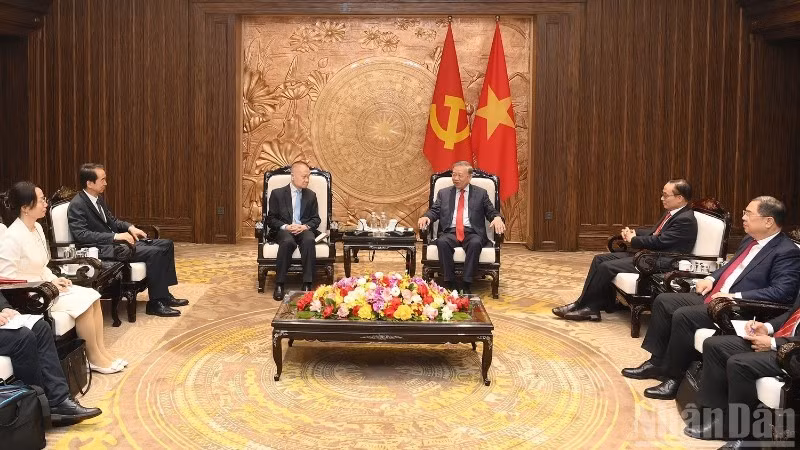 会见场景。