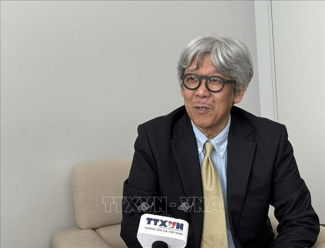 日本共同社前驻越南首席代表三宅一久。