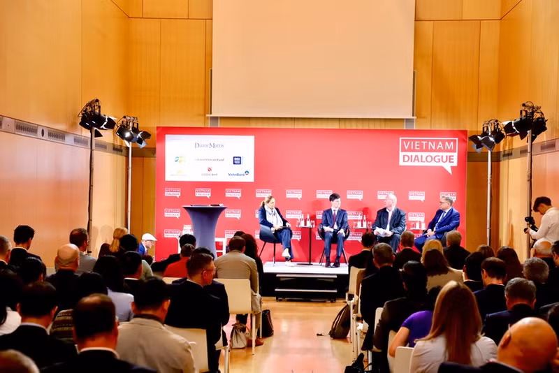 “2025越南对话”论坛论坛场景。（图片来源：越通社）