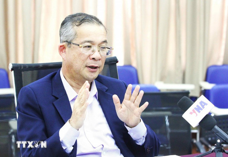 金边皇家大学国际研究与公共政策学院院长聂·昌达里副教授。（图片来源：越通社）