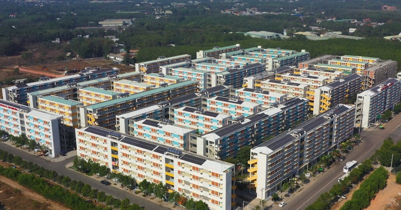 附图：Becamex IDC投资的保障性住房项目。