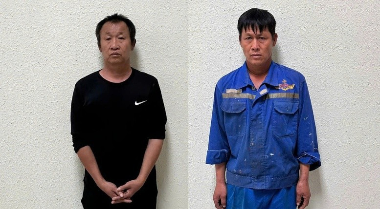 黎文海和黎文欧。（图片来源：baochinhphu.vn）